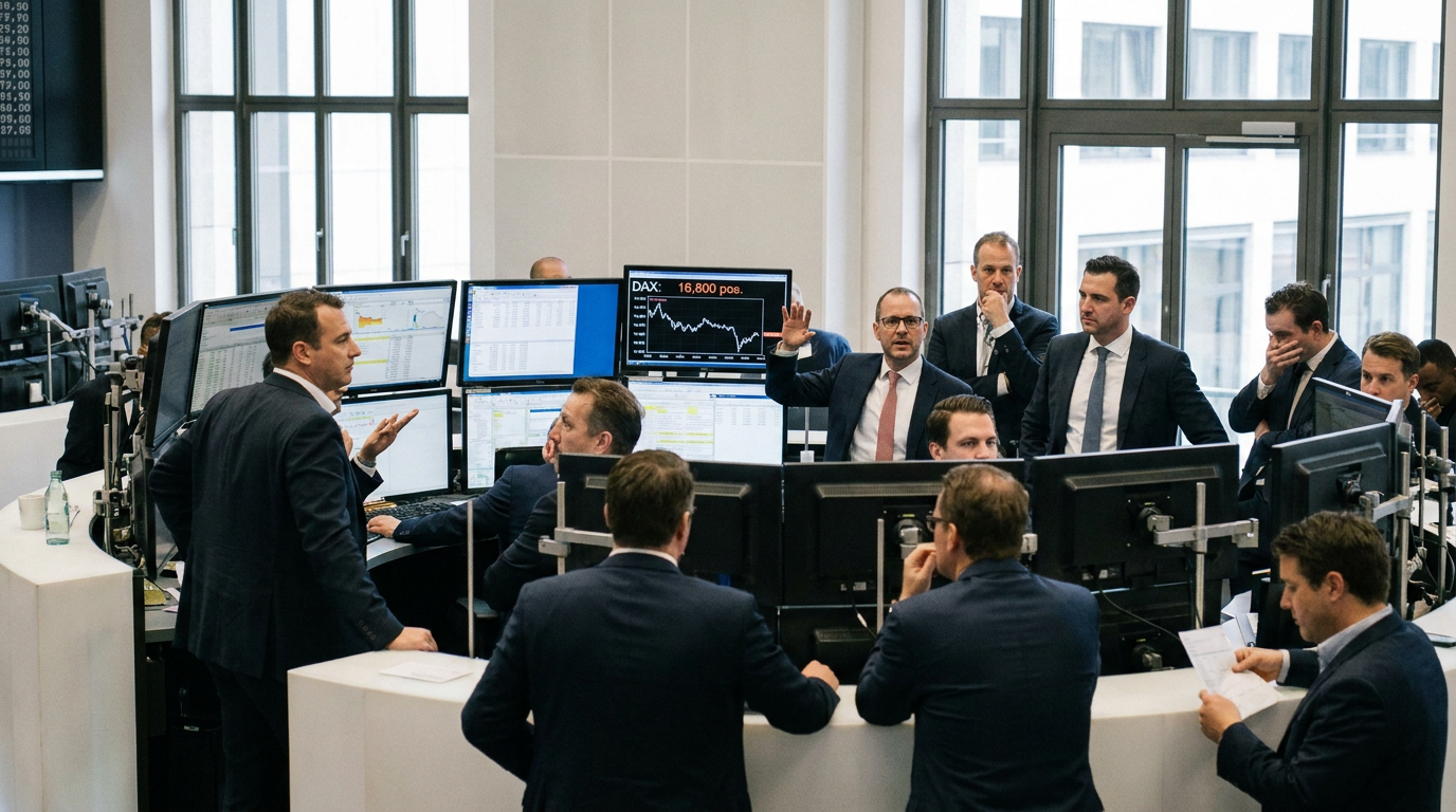 Börse im Wartemodus: DAX tritt trotz Impulsen auf der Stelle