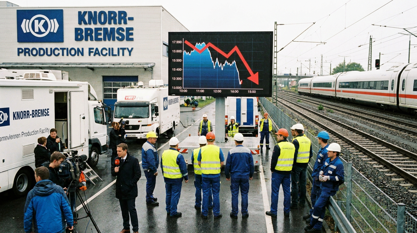 Knorr-Bremse: Optimistischerer Ausblick kann Kursrutsch nicht verhindern